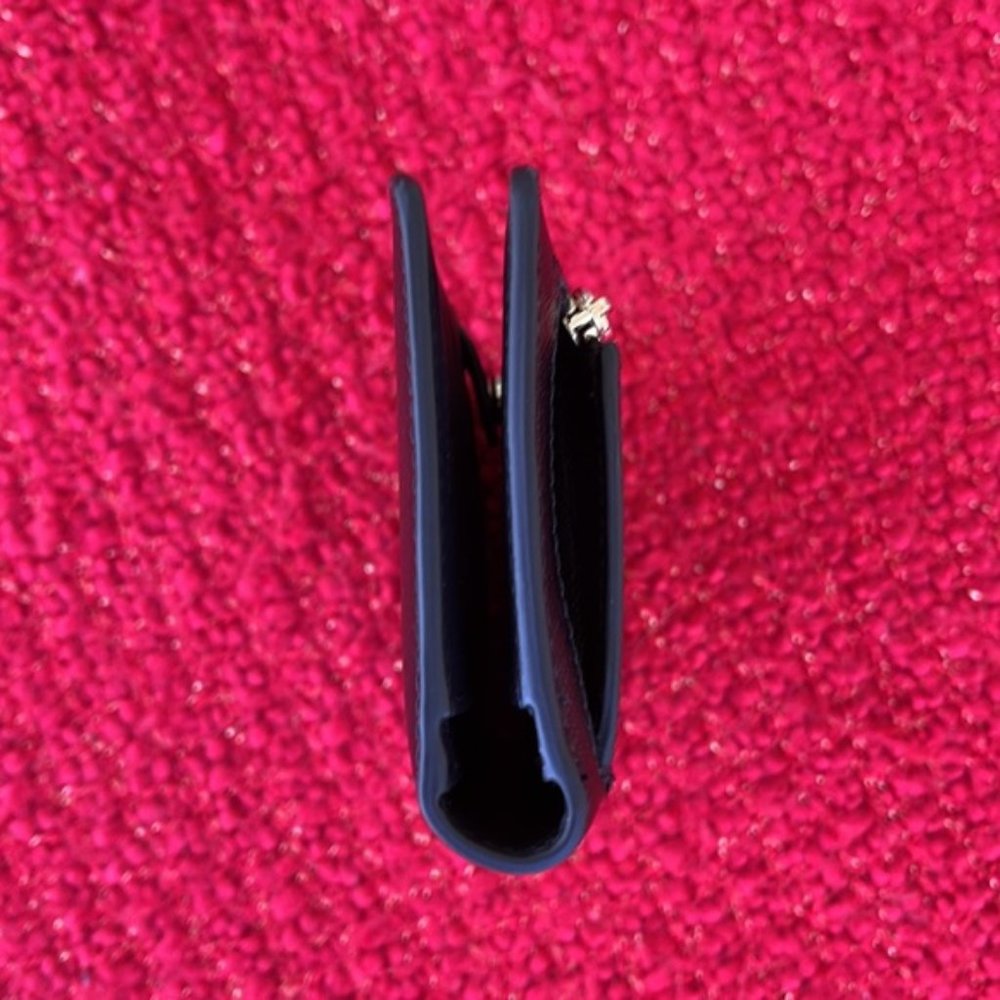 Kate Spade Staci Large Slim Bifold Wallet Black - Picture 8 of 16